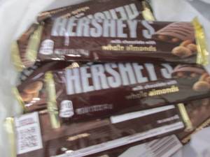 lot 212 image: 12 Hersheys with Almonds...