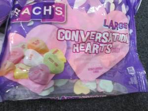 lot 215 image: 6- 14 oz Bags Brachs Large Convers...