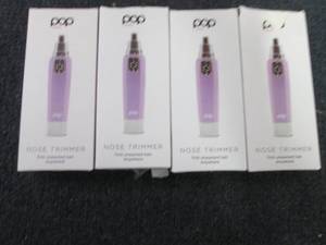 lot 236 image: 4 Pop Sonic Nose & Ear Hair Trimmer...