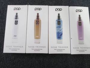 lot 242 image: 4 Pop Sonic Nose & Ear Hair Trimmer...