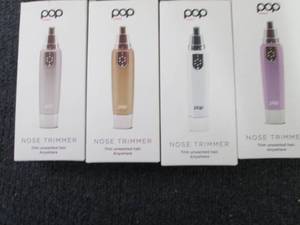 lot 244 image: 4 Pop Sonic Nose & Ear Hair Trimmer...