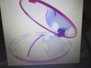 lot 270 image: Pop Sonic Compact LED Lighted Mirro...