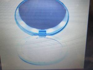 lot 279 image: Pop Sonic Compact LED Lighted Mirro...