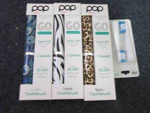 lot 311 image: Pop Sonic Set of 3 Portable Sonic T...