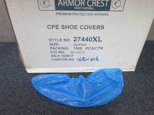 lot 337 image: Case of 1000 Armor Crest CPE XL Sho...