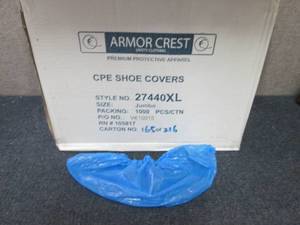 lot 342 image: Case of 1000 Armor Crest CPE XL Sho...