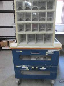 lot 363 image: Rolling Storage Cabinet with Power ...