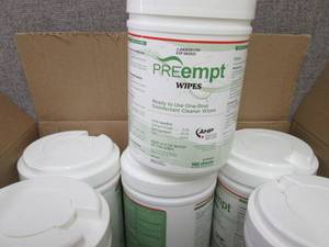 lot 397 image: Case of 12- 160 ct Canisters PREemp...
