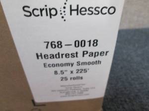 lot 402 image: ScripHessco Economy Smooth Headrest...