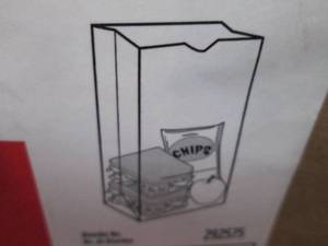 lot 417 image: 2-500 pk 8# White Paper Bags 6x4x12...