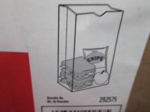 lot 423 image: 2-500 pk 8# White Paper Bags 6x4x12...