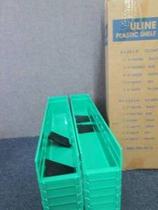 lot 426 image: Case of 12 Plastic Shelf Bins - 4 x...