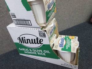 lot 467 image: 6- 7 oz pks Garlic & Olive Oil Jasm...