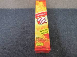 lot 476 image: Box of 24-0.97 oz Original Slim Jim...