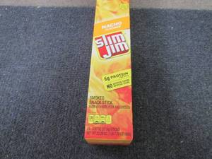 lot 477 image: Box of 24-0.97 oz Nacho Flavored Sl...