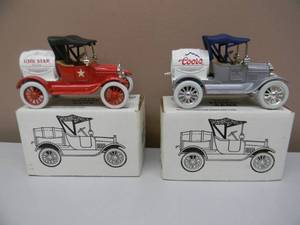 lot 25 image: ERTL COLLECTIBLES 125 SCALE DIE CAST - COORS SUSSEX FAIR #9146 1918 BARREL BANK & LONE STAR BEER #9166 - NEW IN BOX - AWESOME GREAT SET - SEE PICTURES