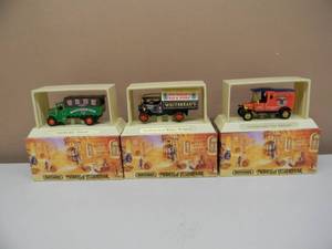 lot 33 image: MATCHBOX GREAT BEERS OF THE WORLD SERIES - SET OF 3 - NEW IN BOX - NICE - GREAT SET - SEE PICTURES