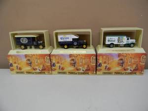 lot 35 image: MATCHBOX GREAT BEERS OF THE WORLD SERIES - SET OF 3 - NEW IN BOX - NICE - GREAT SET - SEE PICTURES