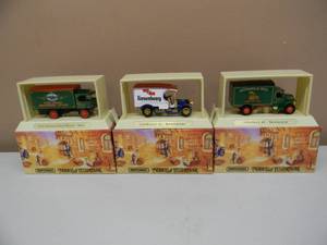 lot 36 image: MATCHBOX GREAT BEERS OF THE WORLD SERIES - SET OF 3 - NEW IN BOX - NICE - GREAT SET - SEE PICTURES
