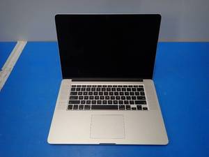 lot 29 image: Apple&nbspMacBookPro11,5 A1398 MJLT2LLA &nbspINTEL(R) CORE(TM) I7-4870HQ CPU  2.50GHZ  16GB DDR3 RAM  NO HD  15.4 screen with 2880 x 1800 Resolution  NO BATTERY  NO CABLES