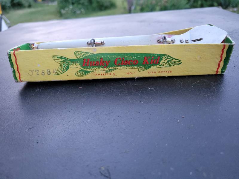 Vintage Husky Cisco Kid Lure In Box