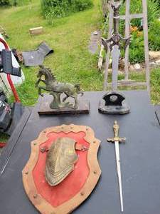 lot 25 image: Unique Dagger & Emblems