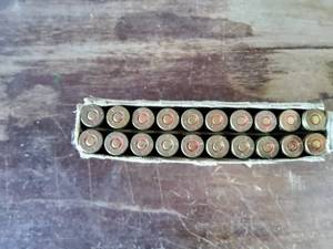lot 61 image: Full box 30 cal. ball ammo