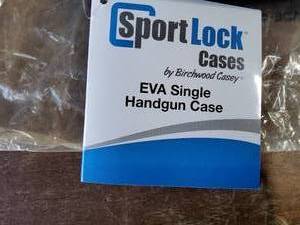 lot 172 image: Sport lock soft sided pistol case, new