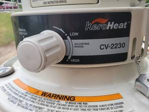 lot 101 image: KeroHeat Kerosene Heater, Used but One Time