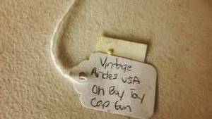 lot 194 image: Vintage Andes, OH BOY toy cap gun
