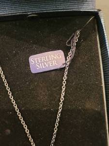 lot 139 image: Sterling Silver Necklace