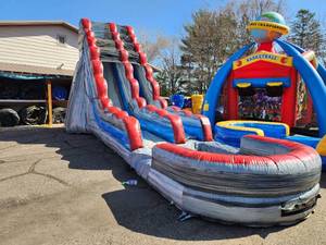 20 Titanium Water Slide - Wet or Dry slide 36 x 15 x 20