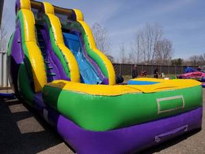 18ft Super Rapids Water Slide with Pool