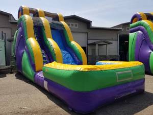 18ft Super Rapids Water Slide with Pool