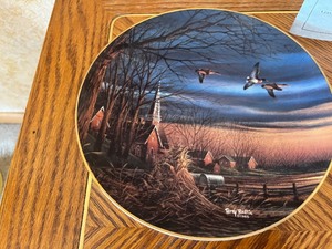lot 87 image: 4 collectable terry Redlin Plates