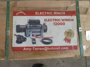 2023 Great Bear Electric Winch 12,000 Lb.