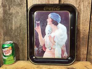 lot 52 image: Vintage Coca Cola Metal Tray