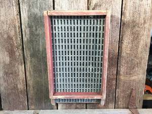lot 62 image: Primitive Iowa Seed Corn Grader