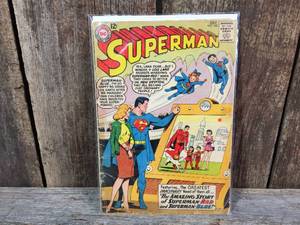 lot 115 image: Vintage SuperMan 12 Cent Comic Book