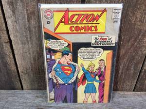 lot 116 image: Vintage Action Comics The End of Supermans Secret Identity 12 Cent