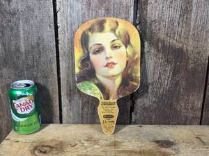 lot 154 image: Vintage Natures Remedy - TUMS Advertiser Fan