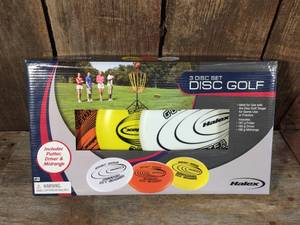 lot 220 image: Halex Disc Golf - Frisbee Set