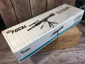 lot 232 image: Vintage Focal Precision Made Telescope