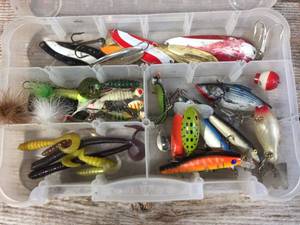 lot 264 image: Group Fishing Spoons - Jigs - Rapala - Dare Devils
