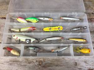 lot 265 image: Group Fishing Lures - Rapala - Spin Walker - Heddon