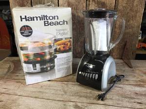 lot 292 image: Hamilton Beach Blender and Digital Steamer