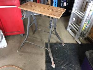lot 294 image: Workmate Type Work Table
