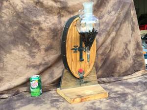 lot 112 image: Vintage ENORM Wine Dispenser - W. Germany