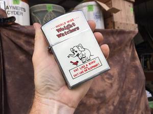 lot 130 image: Large World Wide Weight Watchers Lighter - Works