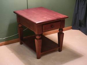 lot 135 image: Simple Modern Bedside Table